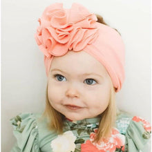 Load image into Gallery viewer, Luxury Modern printed Baby Girls Bow Hairband Turban Knot Headband Girl Headwear Newborn Girl Turban Hairband For Girls