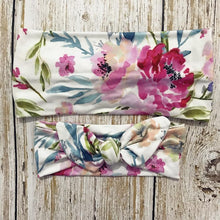 Load image into Gallery viewer, Luxury Elegant Mother & Baby Headbands for Girl Rabbit Ear Hairband Print Floral Bows Hair Bands Parent-Child Hair Accessories
