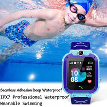 Load image into Gallery viewer, New Children's Smart Watch With SOS Smartwatch For Kids With Sim Card and Photo Camera Waterproof IP67 Protection Excelent Gift for Kids Support IOS and Android Sistems