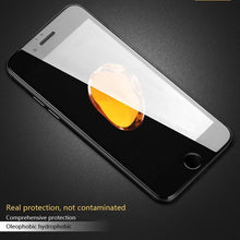 Load image into Gallery viewer, 9000D Full Curved Soft Edge Protection Glass For iPhone SE 2020 6 6S Plus Tempered Screen Protector iPhone 7 8 PLUS Glass Film Scratchproof Anti Fingerprints Tempered Glass Screen protector for iPhone