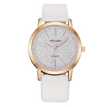 Load image into Gallery viewer, Sky watch women lady watch for woman Casual Quartz Leather Band Analog women clock luxury Wristwatch For Women and Girls