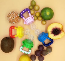 Load image into Gallery viewer, Silicone Baby Pacifier Nipple Soother For Toddler Fruits Feeding Soft Chewable Babies Pacifier