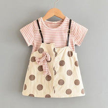 Load image into Gallery viewer, Modern Baby Newborn Toddler Girls Summer Tutu Dress With Printing Princess Dresses Sundress And Hat