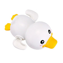 Load image into Gallery viewer, Bathroom Bath Shower Baby Clockwork Swimming Play Water Cute Little Yellow Duck Bathing Bathtub Toys For Kids