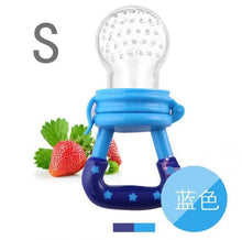 Load image into Gallery viewer, Silicone Baby Pacifier Feeder Cartoon Animal Infant Nipple Holder Newborn Fruit pacifier Tetine Silicona Nipple Bit