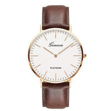 Load image into Gallery viewer, Luxury Elegant Unisex Strap Style Quartz Women and Men Watch Top Brand Watches Fashion Casual Fashion Wrist Watch 2020 Fashion Watches