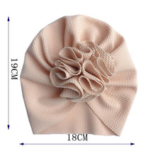 Load image into Gallery viewer, Elegant Flower Baby Hat Toddler Turban Head wraps Kids Bonnet Hat Newborn Baby Hat For Baby Girls