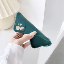 Load image into Gallery viewer, Soft Silicone Candy Color Phone Case For iPhone 13Mini iPhone 14Pro Max Ultra Thin Shockproof Cover Solid Color Shockproof Silicone Case For iPhone