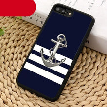 Load image into Gallery viewer, Classical Small Anchors Phone Case Cover For Iphone 14 5 6s 7 8 Plus X Xr Xs 11 12 13 Pro Max Ultra Plus Transparent Mobile Phone Case Anchor Phone Cover