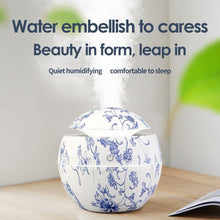 Load image into Gallery viewer, Mini Air Humidifier Ultrasonic USB Aroma Wood Grain LED Night Light Electric Essential Oil Diffuser Aromatherapy Home