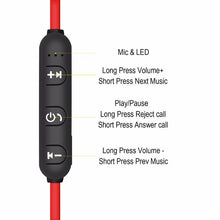 Load image into Gallery viewer, Luxury Modern New 5.0 Bluetooth Earphone Sports Neckband Magnetic Wireless earphones Stereo Earbuds Music Metal Headphones With Mic For All Phones