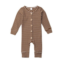 Load image into Gallery viewer, Baby Spring Autumn Clothing Ripped Romper Long Sleeve Jumpsuit Playsuit Outfit Clothes For Girls In elegant New Deisgn