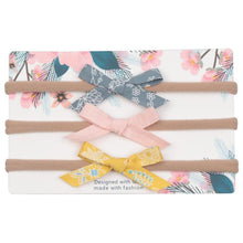 Load image into Gallery viewer, Cute Bow Baby Headband for Girl Nylon Head Bands Turban Newborn Headbands Hairbands for Kids Baby Hair Accessories For Baby