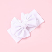 Load image into Gallery viewer, Baby Headband Big Bowknot Baby Girl Bright Colors Headband For Newborn Bow Hair Band Children Head Wrap Hair Accessories