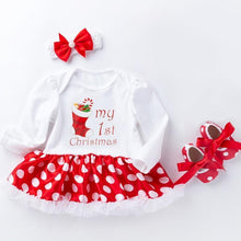 Load image into Gallery viewer, Cute Deer Christmas Costumes For Kids Long Sleeve Baby Girl Clothes Set Unique Design Perfect For Kids