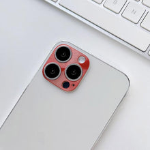 Load image into Gallery viewer, CD Texture Metal Camera Lens Frame For Iphone 14 Plus 13 Pro Max 12 Pro Max 11 Pro Max 12 Pro Camera Lens Screen Protector Camera Lens Protector Ring Cover Anti-Fall Not easy to fall 360 Degree Protection