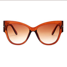 Load image into Gallery viewer, New Luxury Polarized Elegant Sunglasses for Women and Lady Luxury Designer Fashion Cat Eye Style Oversized Sunglasses Gradient Sunglasses With UV400 Protection