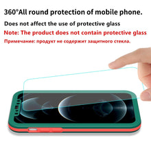 Load image into Gallery viewer, Full Cover Protective Phone Case For iPhone 12 Mini 11 Pro XS Max X XR 6 7 8 Plus Soft Silicone Shockproof Cover Full Body Anti-Shock Protection Drop Protection Silicone iphone Cover