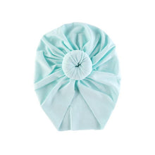 Load image into Gallery viewer, Infant Baby Headbands Solid Cotton Knot Turban Headband For Girls Beanie Hat Headwear For Girls