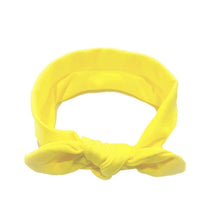 Load image into Gallery viewer, Baby Solid Bowknot Hairband Cute Soft Head Elastic Headband Princess Cute Headband Headwear Hair Accessories For Girls