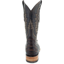 Load image into Gallery viewer, Soto Boots Mens Brown Python Print Boots H50032