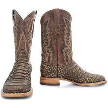 Load image into Gallery viewer, Soto Boots Mens Tan Python Print Boots H50032