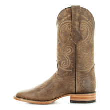 Load image into Gallery viewer, Soto Boots Mens Tan Broad Square Toe Cowboy Boot H50036