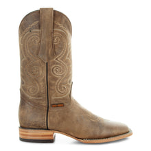 Load image into Gallery viewer, Soto Boots Mens Tan Broad Square Toe Cowboy Boot H50036