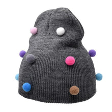 Load image into Gallery viewer, Baby Winter Autumn Warm Knit Hat For Girls Boys Solid Color For Baby and Kids