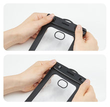 Load image into Gallery viewer, IPX8 Waterproof Phone Case Bag For iPhone 14 13 12 Pro Max Protective Case Universal Swim Waterproof Mobile Phone Case With Improved Locking Design Underwater Waterproof Mobile Phone Case