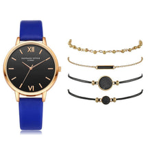 Load image into Gallery viewer, Top Style FLuxury High Fashion Women's Luxury Leather Band Analog Quartz Wrist Watch Ladies Watch For Women and Girls