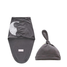 Load image into Gallery viewer, Newborn Wrapping Swaddle Baby Envelop Wrap Blanket Baby Hat Sleeping Bag Set Sleep Bag