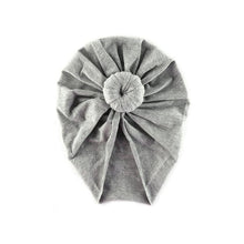 Load image into Gallery viewer, Infant Baby Headbands Solid Cotton Knot Turban Headband For Girls Beanie Hat Headwear For Girls