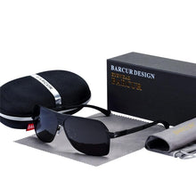 Load image into Gallery viewer, Brand Designer Driving Sunglasses for Men Polarized Sunglasses Men in Aviation Retro Design With High Quality Full Metal Frame and UV400 Protection