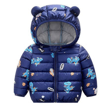 Load image into Gallery viewer, Baby Girls Winter Jackets For Children Spring Autumn Outerwear Hooded Infant Coats In Modern Design For Girls and Boys