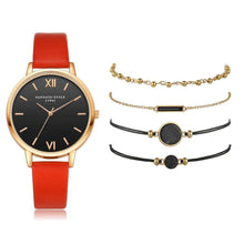 Load image into Gallery viewer, Top Style FLuxury High Fashion Women's Luxury Leather Band Analog Quartz Wrist Watch Ladies Watch For Women and Girls