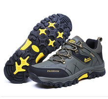 Load image into Gallery viewer, Brand Men Winter Snow Boots Waterproof Leather Sneakers Super Warm Men's Boots Outdoor Male Hiking Boots Work Shoes Size 39-47