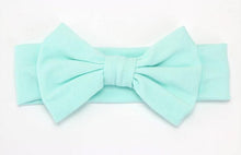 Load image into Gallery viewer, Headband Knitted Cotton Children Girls Elastic Bow Hair Bands Turban for girl Headbands