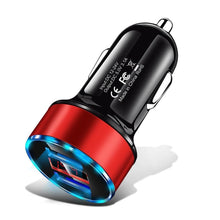 Load image into Gallery viewer, Universal Mini 3.1A LED Display USB Phone Charger Car-Charger Adapter Car Chargers