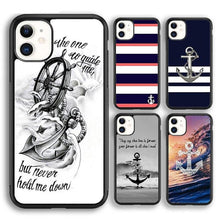 Load image into Gallery viewer, Classical Small Anchors Phone Case Cover For Iphone 14 5 6s 7 8 Plus X Xr Xs 11 12 13 Pro Max Ultra Plus Transparent Mobile Phone Case Anchor Phone Cover