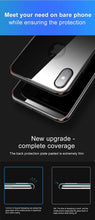 Load image into Gallery viewer, Back 9H Tempered Glass For iPhone 14 Plus 13 12 mini 11 Pro X XR XS Max Rear Screen Protector Protective Film Gold Black White Anti Scratch Edge to Edge Coverage Back Glass for iPhone