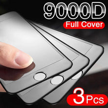 Load image into Gallery viewer, 9000D Full Curved Soft Edge Protection Glass For iPhone SE 2020 6 6S Plus Tempered Screen Protector iPhone 7 8 PLUS Glass Film Scratchproof Anti Fingerprints Tempered Glass Screen protector for iPhone