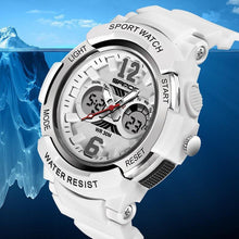 Load image into Gallery viewer, Fashion New Women Sports Waterproof 50m Watch With Digital LED Ladies Shock Display in Military Electronic Army Style