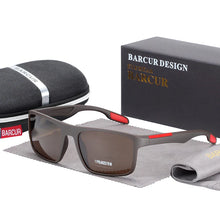 Load image into Gallery viewer, BARCURTR90 Ultralight Polarized Sunglasses for Men Vintage Square Eyewear with UV400 Protection for Summer