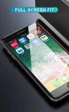 Load image into Gallery viewer, 100D Curved Edge Full Cover Tempered Glass On The For iPhone 7 8 Plus Screen Protective Glass For iPhone 7 8 6 6S Plus Film Shock Absorbent Heavy Duty Protective Screen Glass