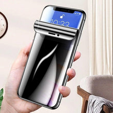 Load image into Gallery viewer, 3Pcs Anti-Spy Hydrogel Film for IPhone 12 11 Pro Max 7 8 Plus Privacy Screen Protectors for IPhone 13 14 XS MAX X XR Not Glass Hydrogel Film Privacy Screen Protector Compatible with iPhone
