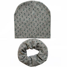 Load image into Gallery viewer, Modern Cartoon Cotton Baby Hat Winter Baby Girls Hat Newborn Boys Hats Kids Cap Scarf Set Children Beanies For Kids With Scarf