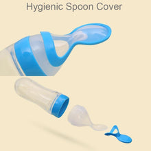 Load image into Gallery viewer, New Modern Baby Bottle Spoon Feeder Dropper Silicone Spoons for Feeding Medicine Kids Toddler Cutlery Utensils Children Accessories Newborn Bottle Spoon Ideal For Travel