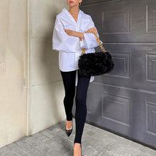 Load image into Gallery viewer, Elegant High Waist Cotton Fitness Basic Pants Casual Spring New Female Skinny Leggings Women Seamless Fitness Leggings Women Seamless Push Up Leggings Workout Pants Breathable Pants