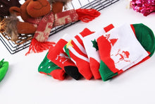 Load image into Gallery viewer, 5Pairs Baby Christmas Socks for Lovely Boy/Girls, Cotton Red Gift Socks In elegant New Year Christmas Style For Baby Kids Set